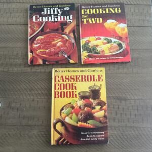 Lot of Vintage Better Homes and Gardens Cookbooks 1967, 1968
